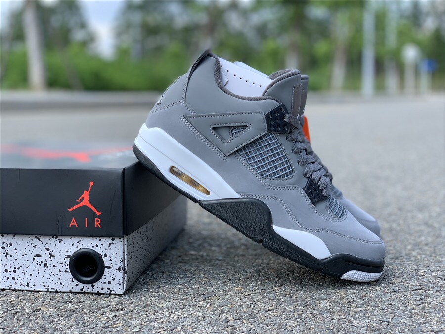 Jordan 4 cool hotsell grey chrome dark charcoal