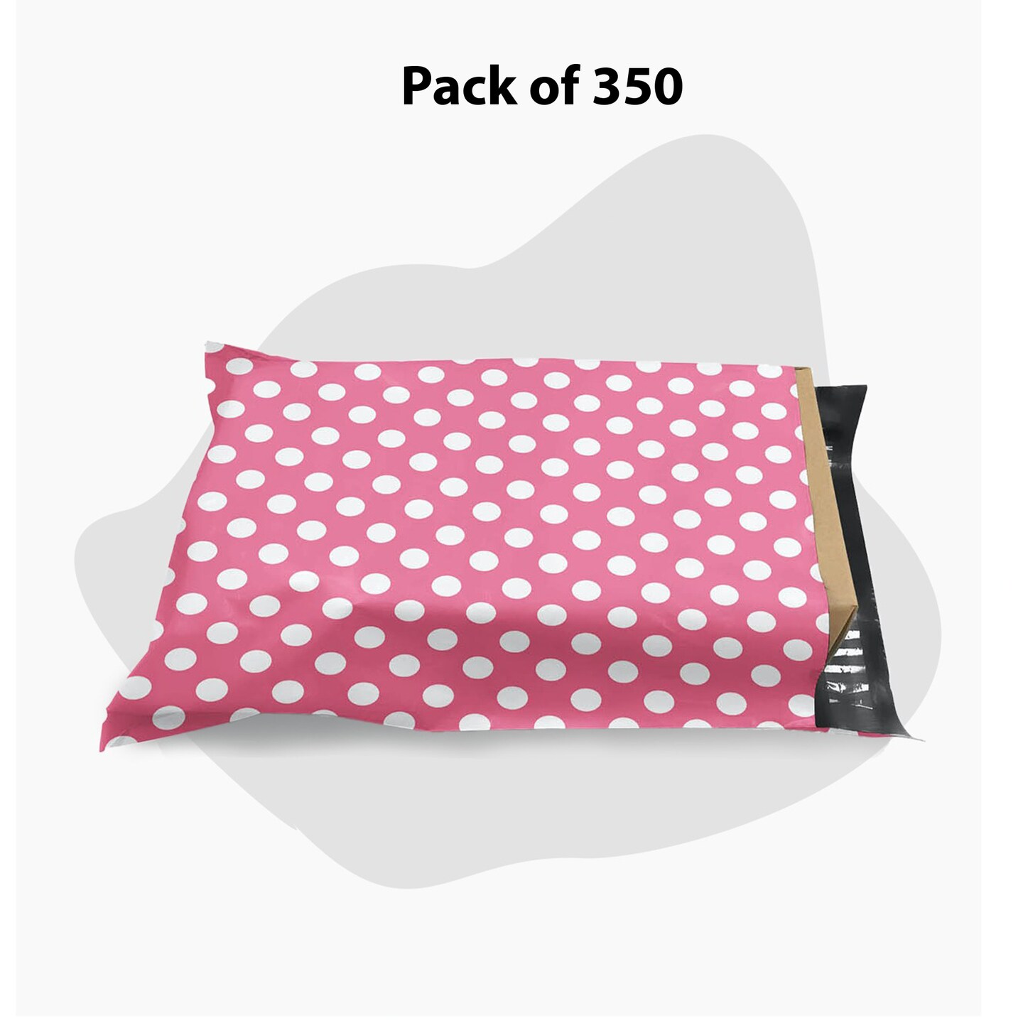 6x9 Polka Dot Poly Mailer Envelopes Durable 2 Mil Shipping Bags for Mailing & Packaging