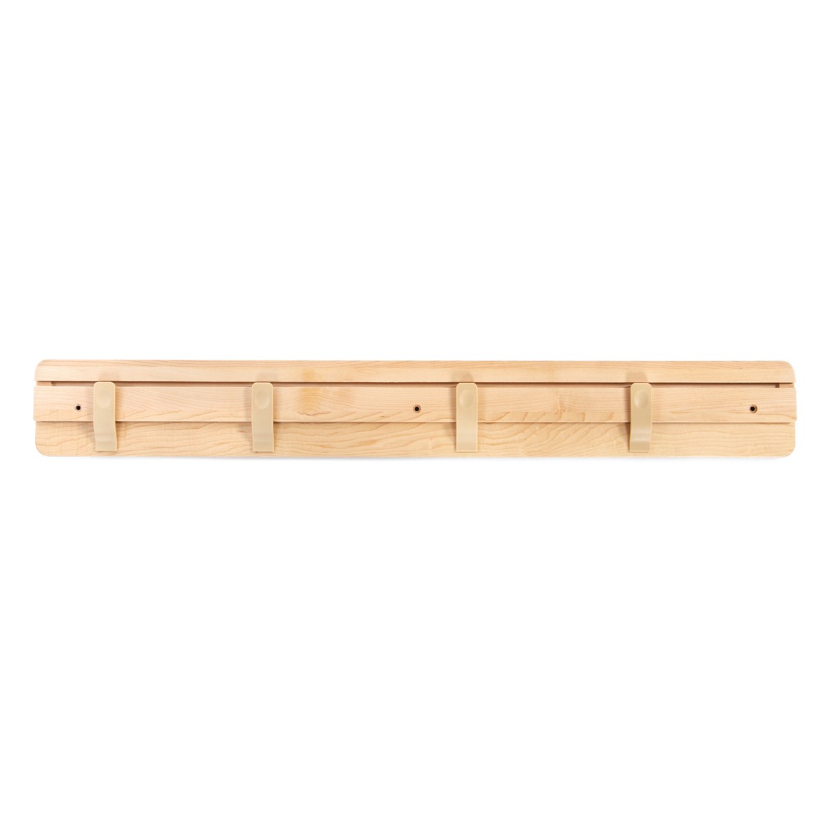 Kaplan Early Learning Company Premium Solid Maple Wooden Art Display Bar for Wall Mounting