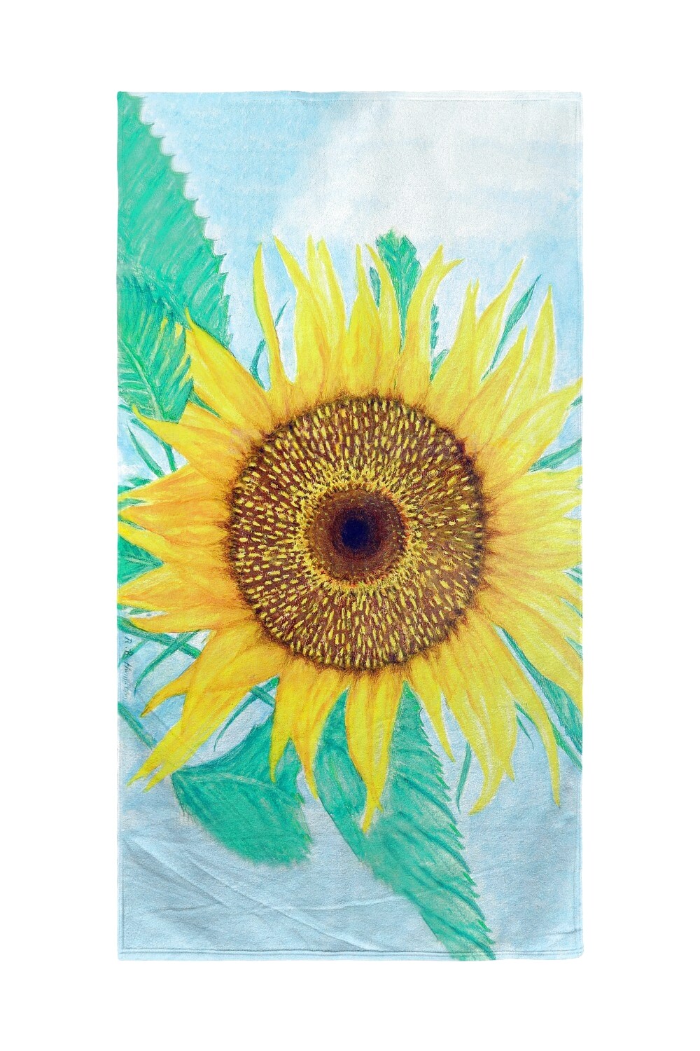 Betsy Drake Sunflower Beach Towel
