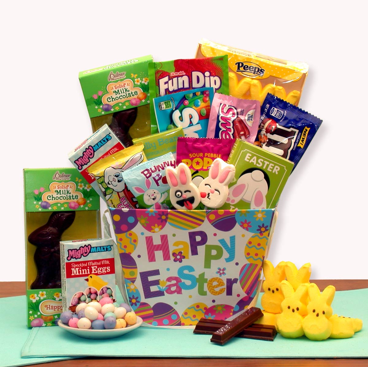 GBDS Easter Gift Basket - Hoppy Bunny Treats Easter Gift Basket
