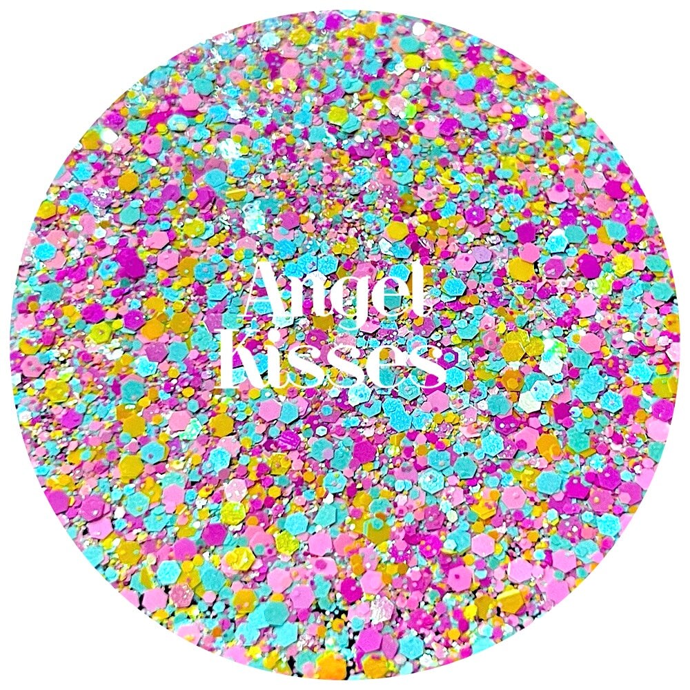Polyester Glitter - Angel Kisses by Glitter Heart Co.&#x2122;