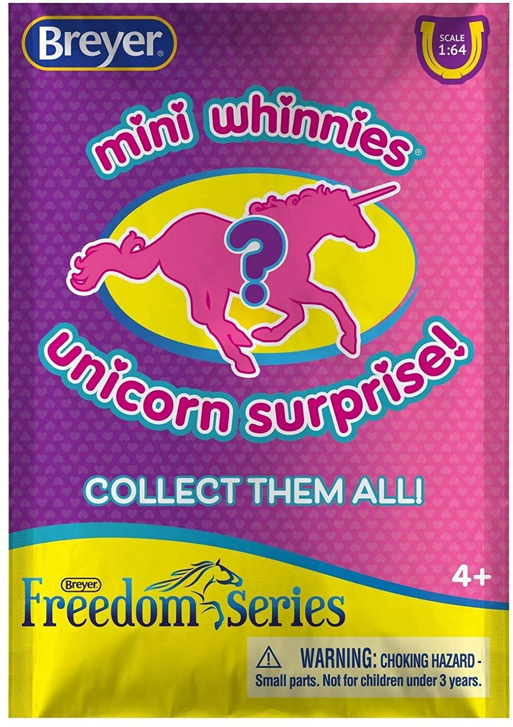 Breyer Mini Whinnies 1:64 Scale Unicorn Surprise | One Random