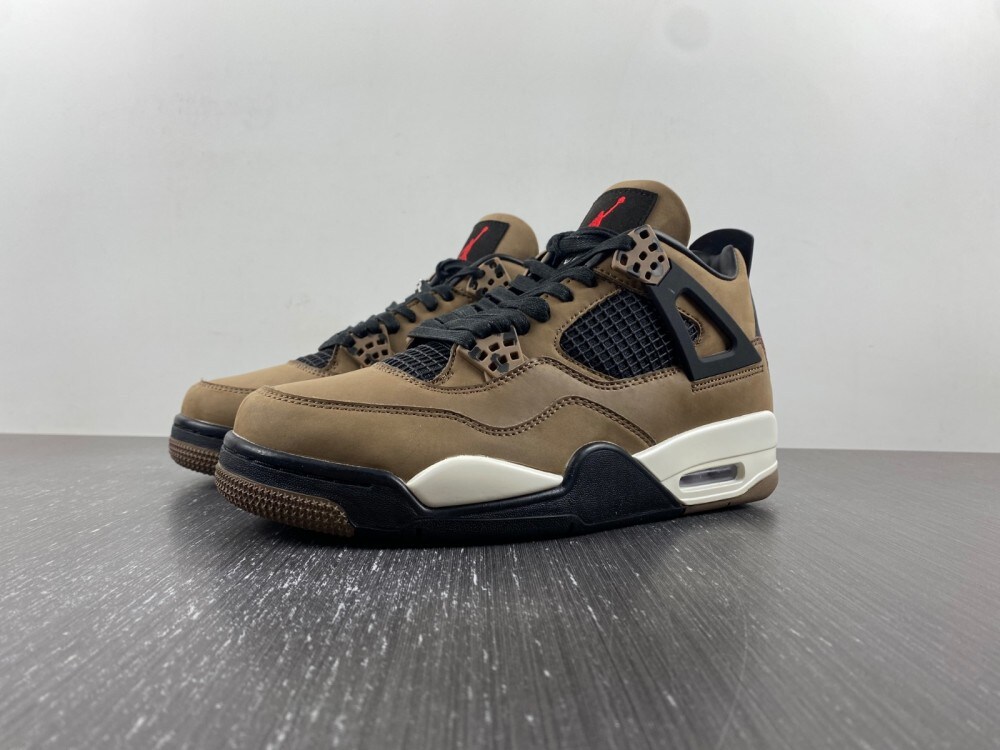 Jordan 4 travis scott olive release sales