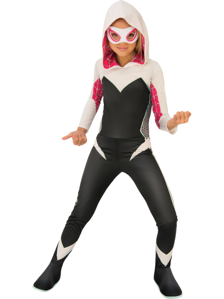 Girls Spider-Gwen Marvel Rising Secret Warriors Ghost Spider Costume