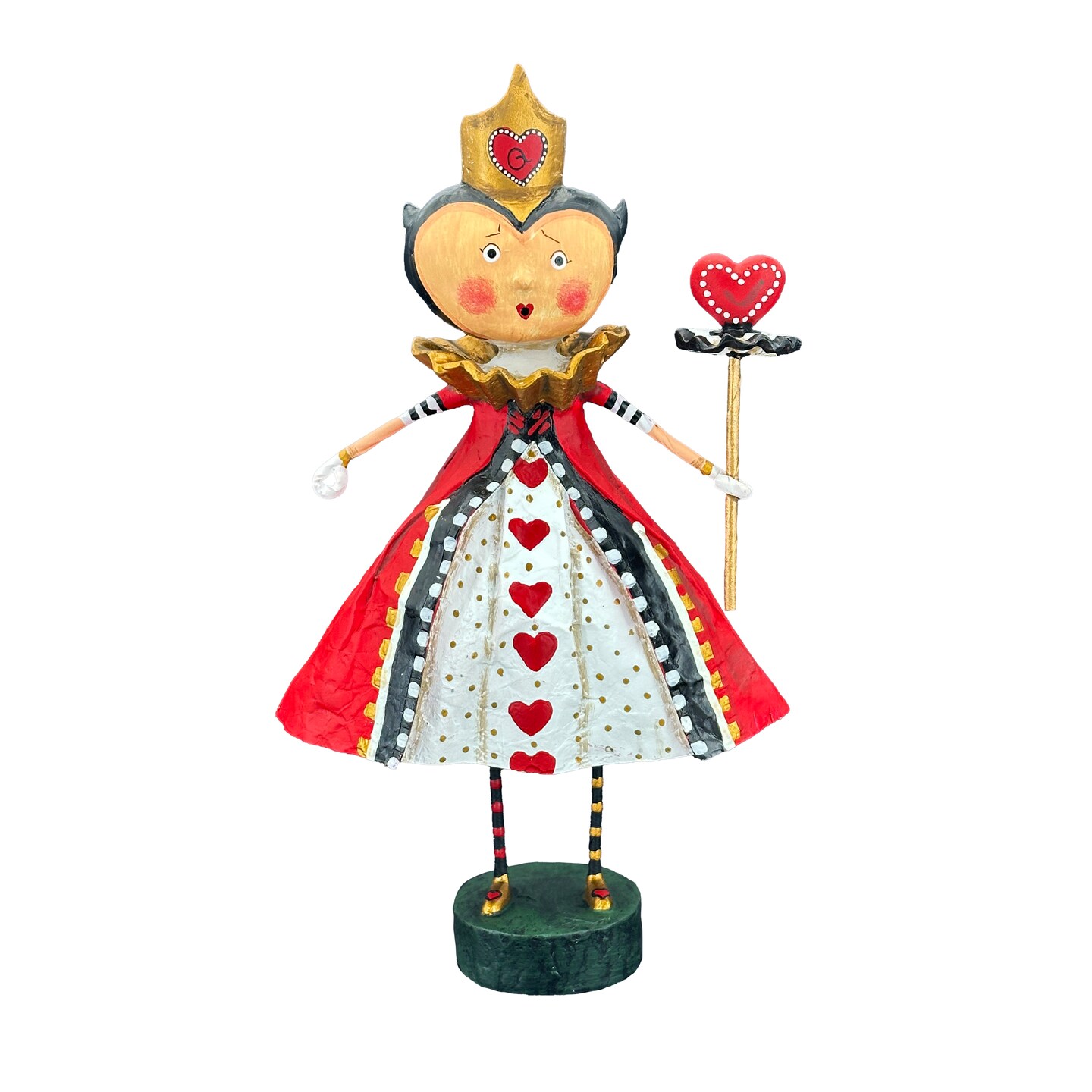 Lori Mitchell Alice in Wonderland Collection: Queen of Hearts Figurine
