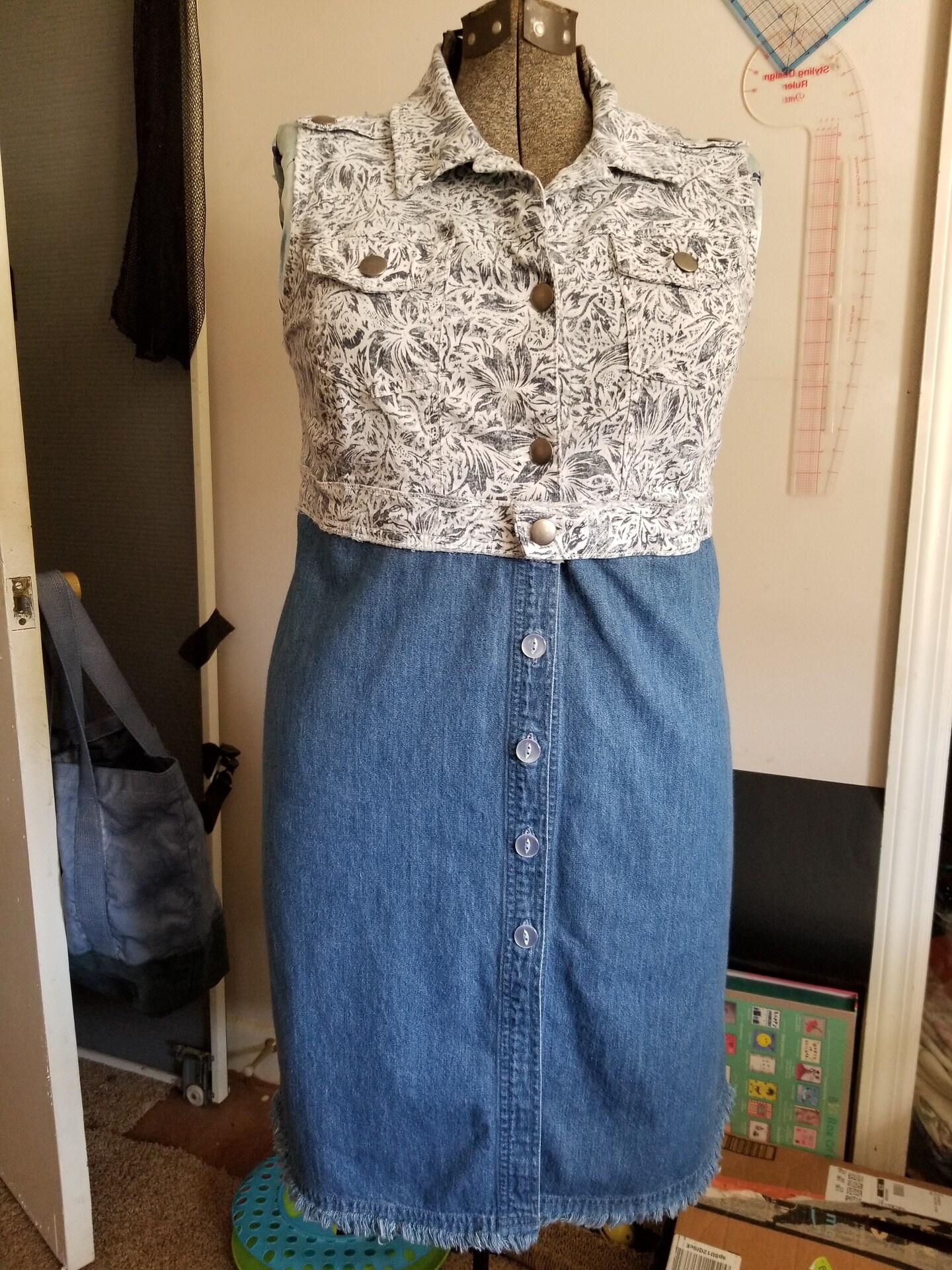 product name is Blue Jean Dress