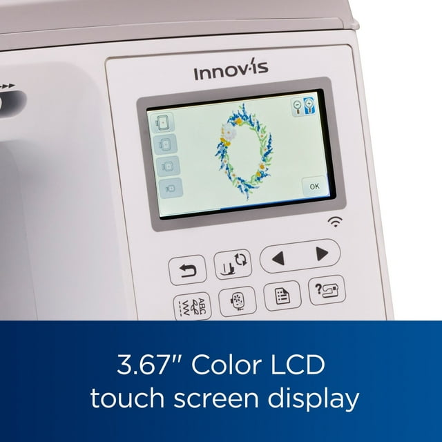 Brother NQ3550W 6&#x22; x 10&#x22; Wifi &#x26; USB Embroidery Machine with Bonus Hoop + Disney Thread Set + Bes Blue Software and more