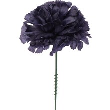 Box of 100: Navy Blue Carnation Picks, Silk Flowers, Floral Picks (5&#x22;L X 3.5&#x22;W), Floral Home by Artificial Flowers