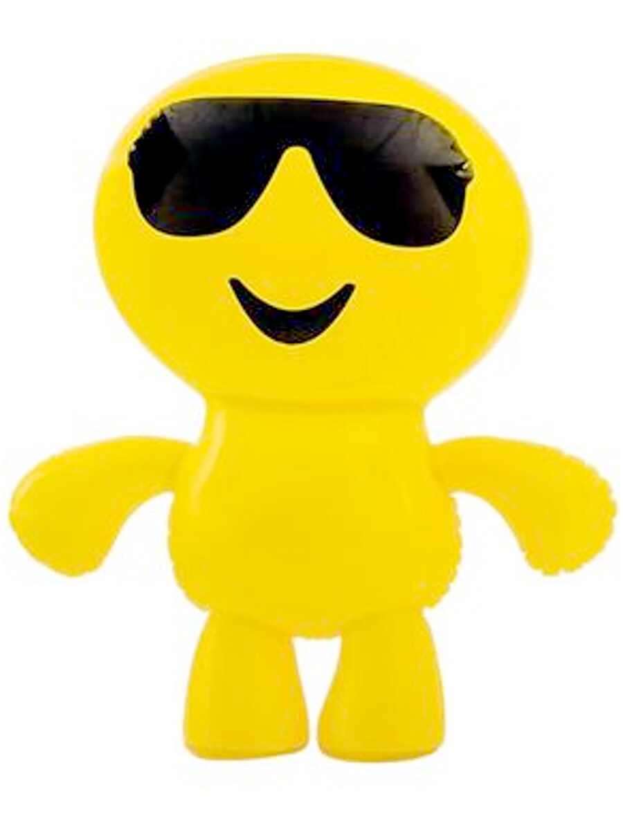 24" Inflatable Cool Guy In Sunglasses Emoji Emote Face Man Decoration