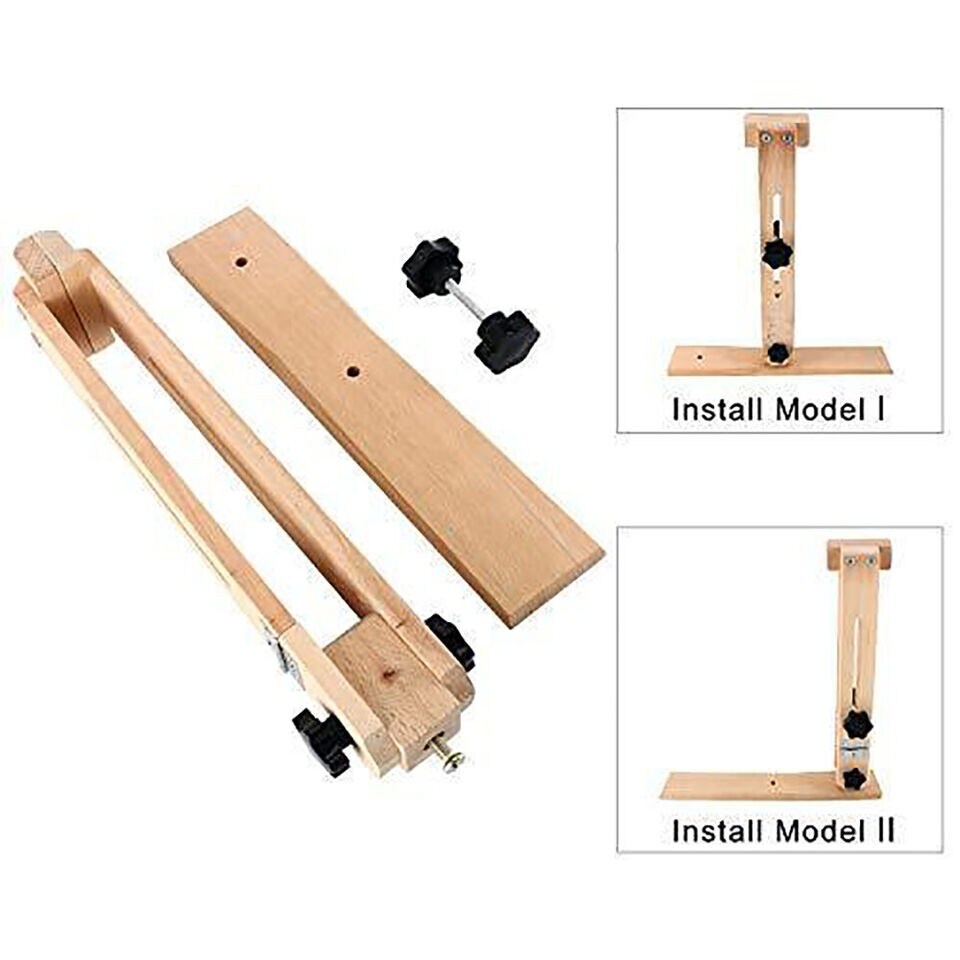 360&#xB0; Adjustable Leather Craft Stitching Lacing Pony Horse Sewing Clamp DIY Tools