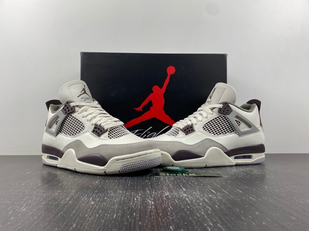 A Ma Maniere x Air Jordan 4 Phantom, Metallic Pewter - Sneakers for Men and Women