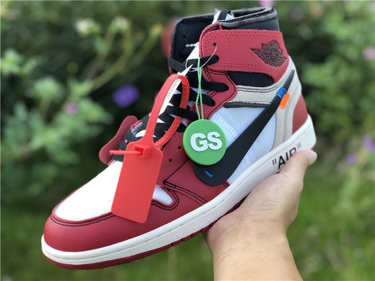 Jordan 1 outlet chicago off whites slippers