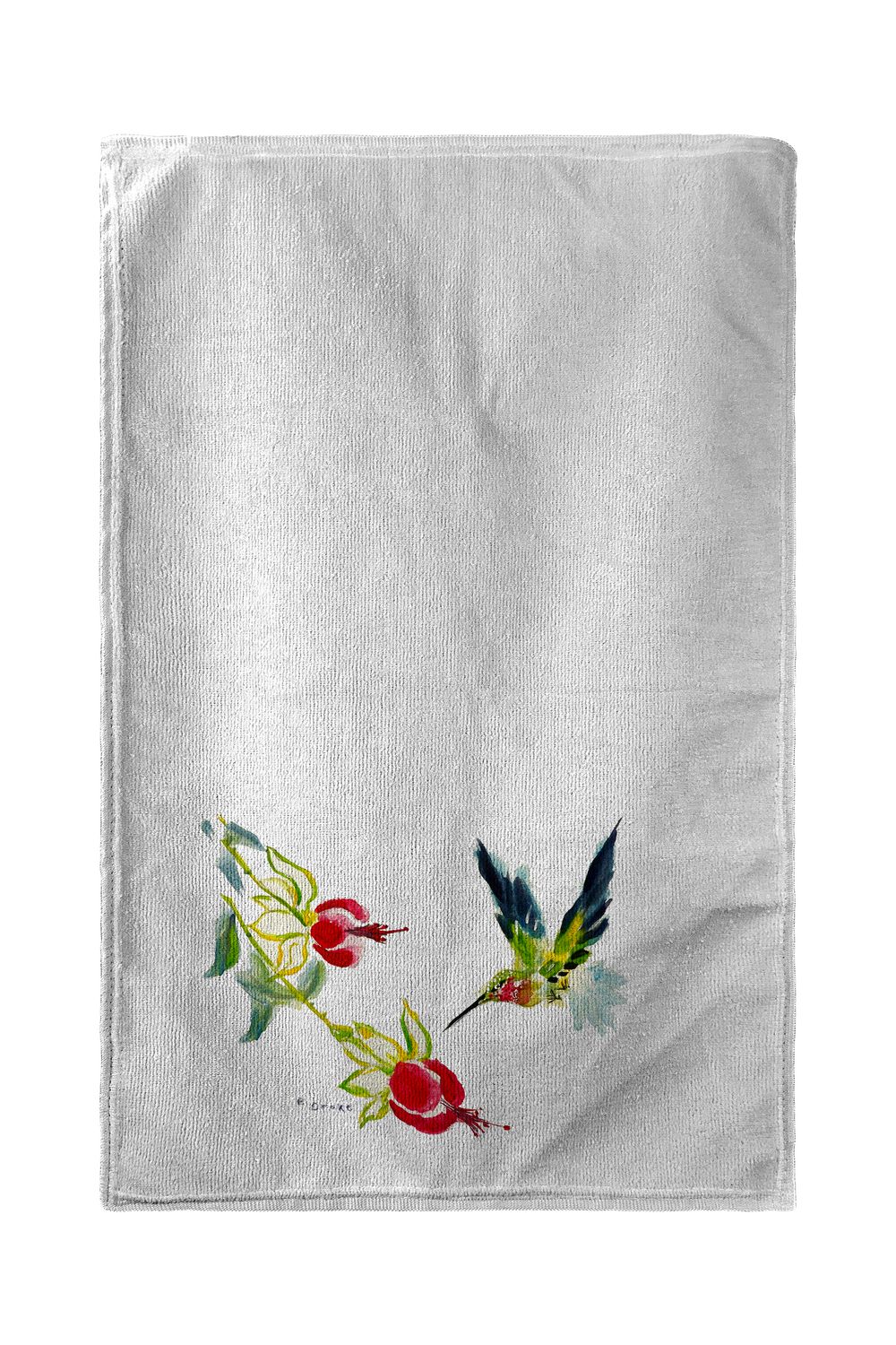 Betsy Drake Betsy&#x27;s Hummingbird Kitchen Towel