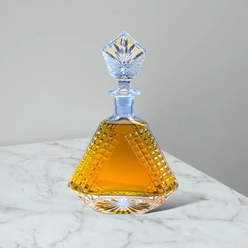 Whiskey Decanter - Triangle - 680ML ,Case of 6