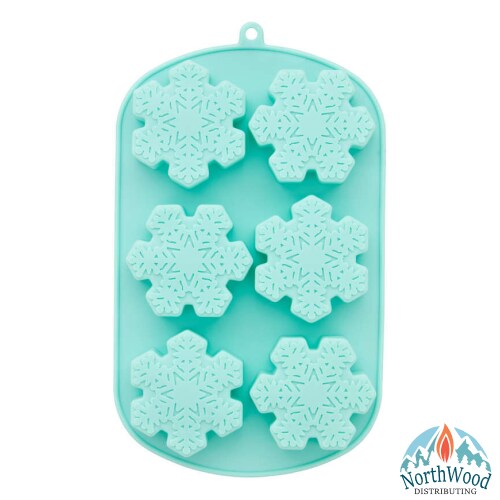 Silicone Soap Mold - Large Snowflake