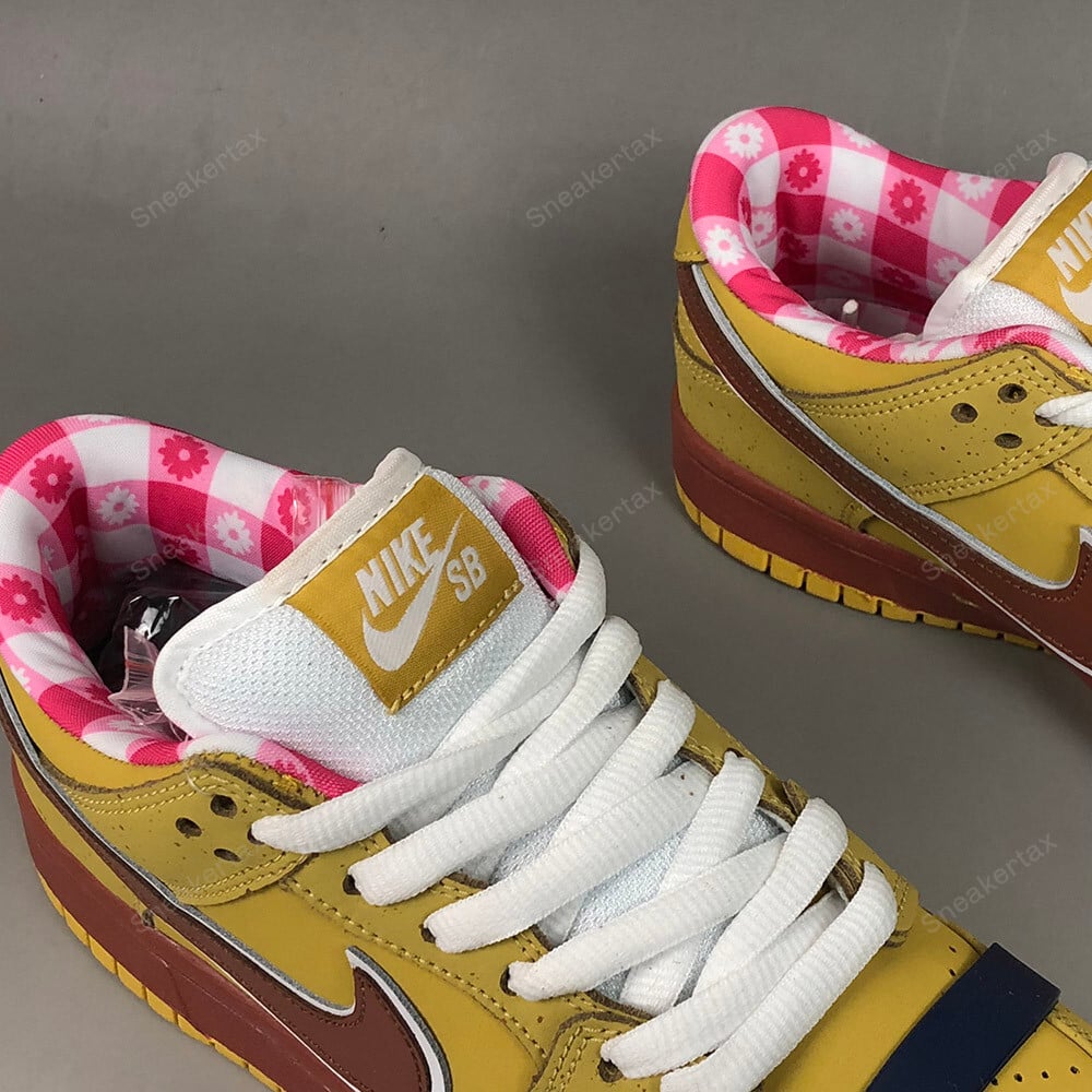 Nike sb fashion dunk low yellow lobster