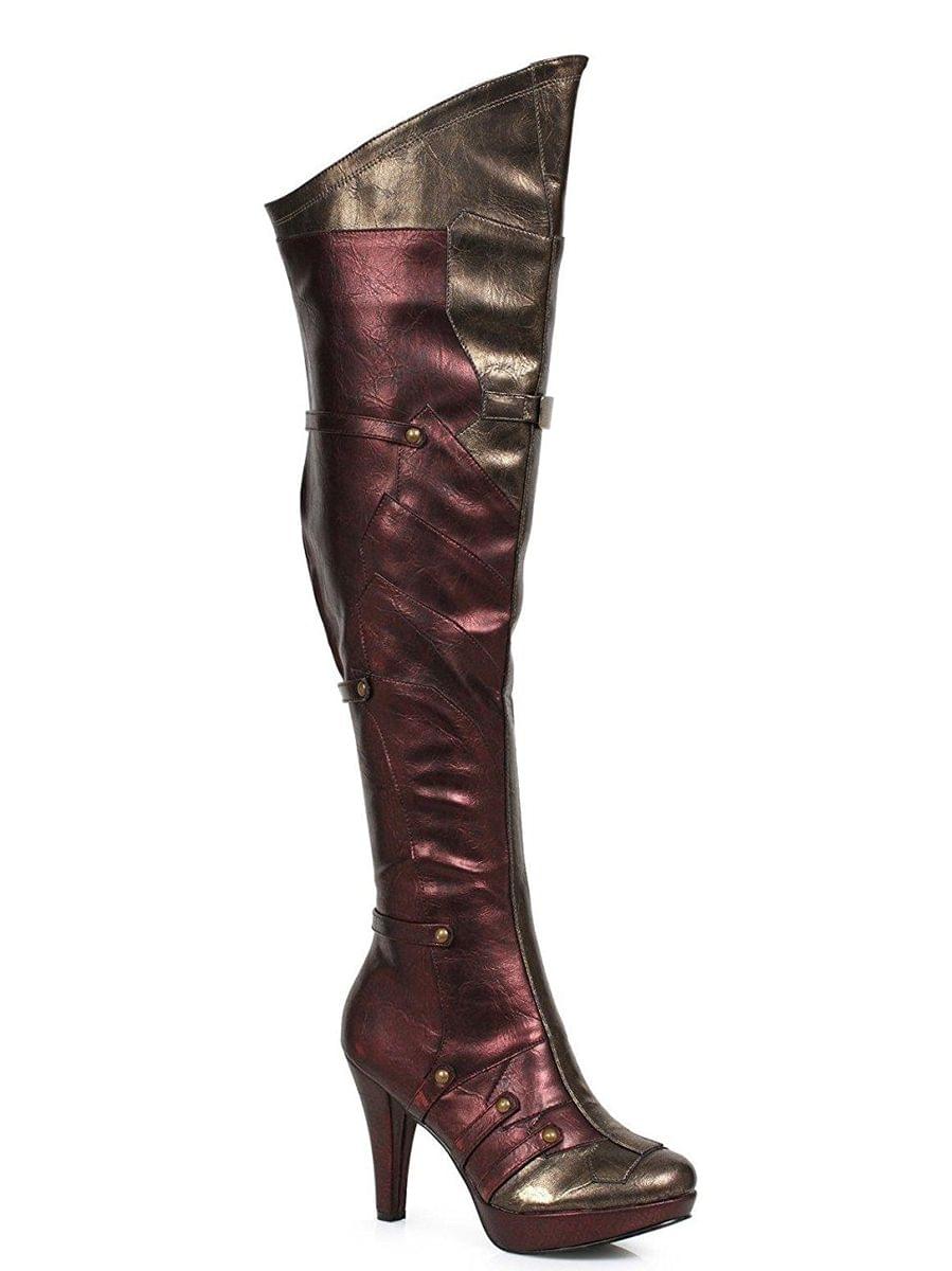 Wonder Boots Costume Thigh High 4&#x22; Heel Adult Boots