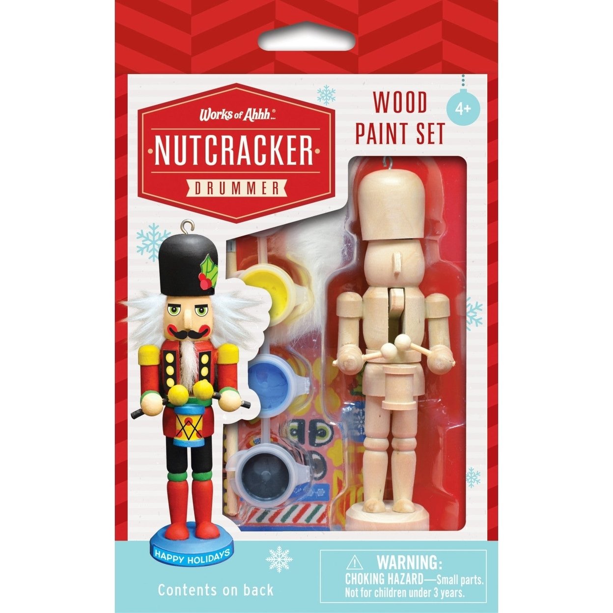 MasterPieces Nutcracker Drummer Ornament Wood Paint Kit
