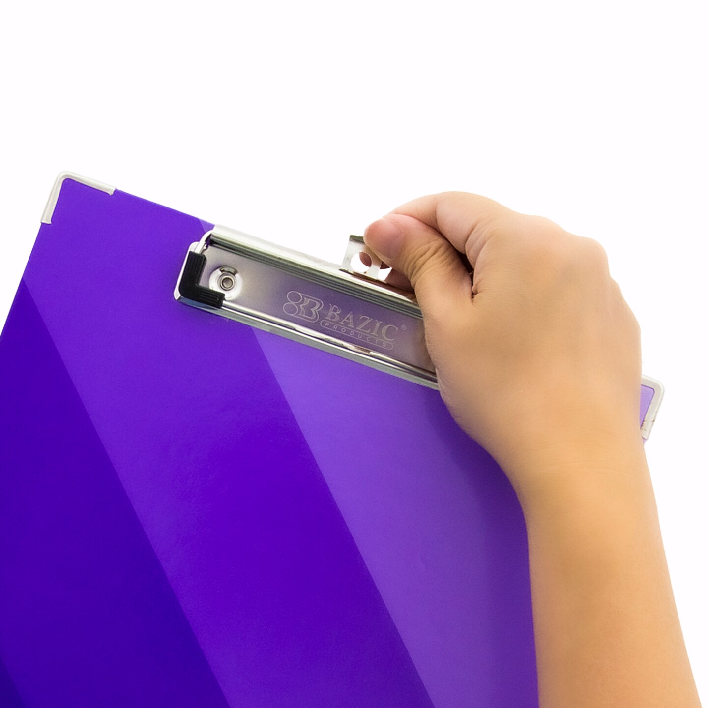 BAZIC Paperboard Clipboard Standard Size Gradient w/ Low Profile Clip