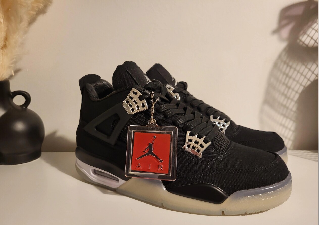 Eminem x Carhartt x Air Jordan 4 Black White Chrome MakerPlace by Michaels