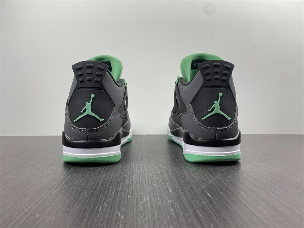 Jordan 4 green glow on sale