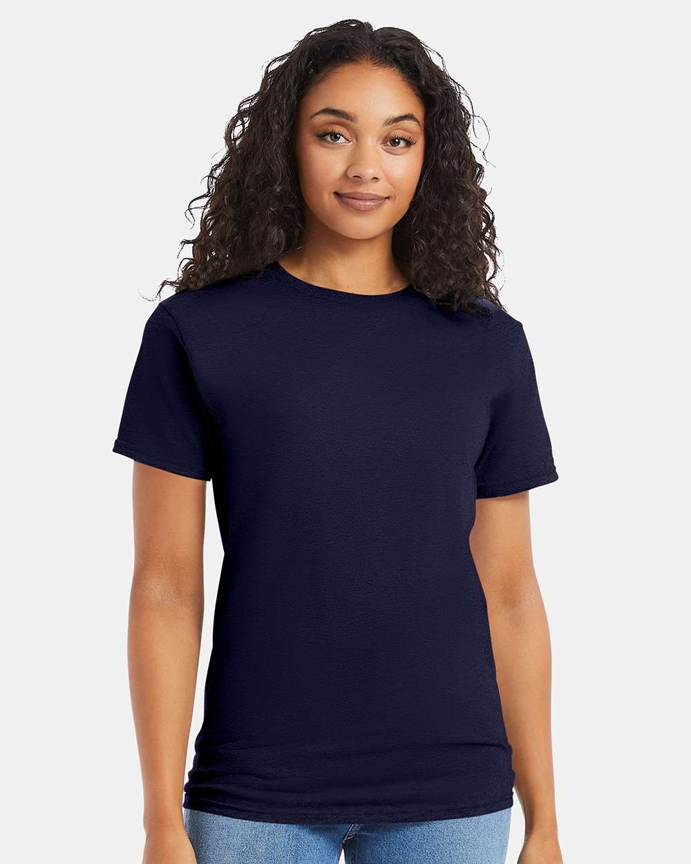 Hanes Unisex Classic Fit Crewneck Cotton T Shirt For Everyday Casual Tee