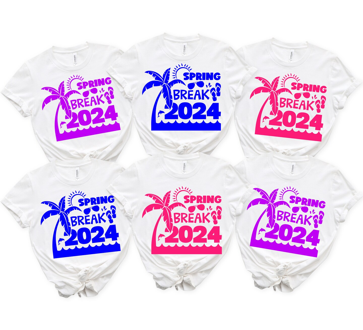 Spring Break 2024 Decal, Ready to Press Decal, Spring Break Heat ...