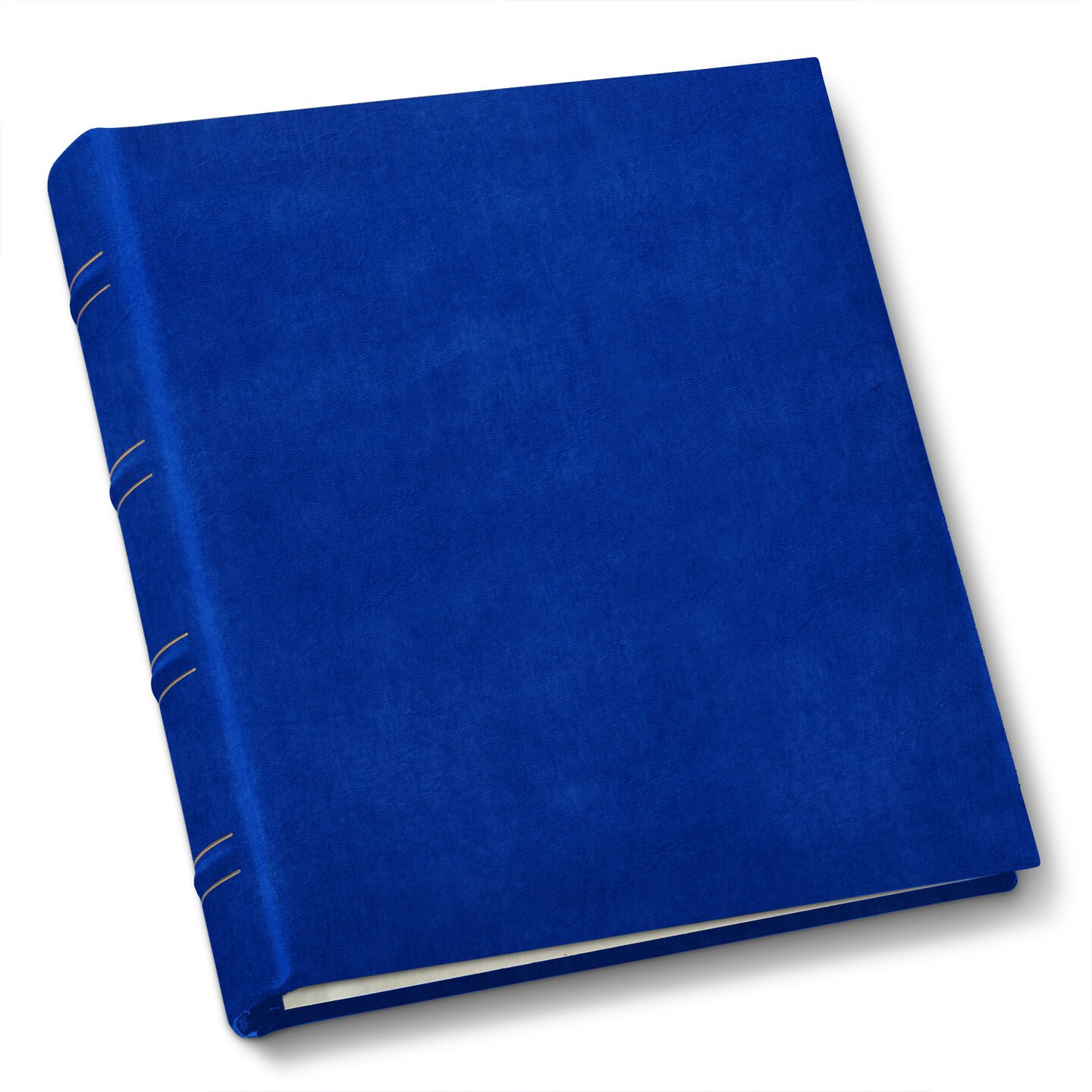 Gallery Leather Compact Photo Album 4x6-3 Ring Binder Photo Album, 60 Pages for 120 Photos, Fillable, Can Fit 4x6 Photos, Handcrafted
