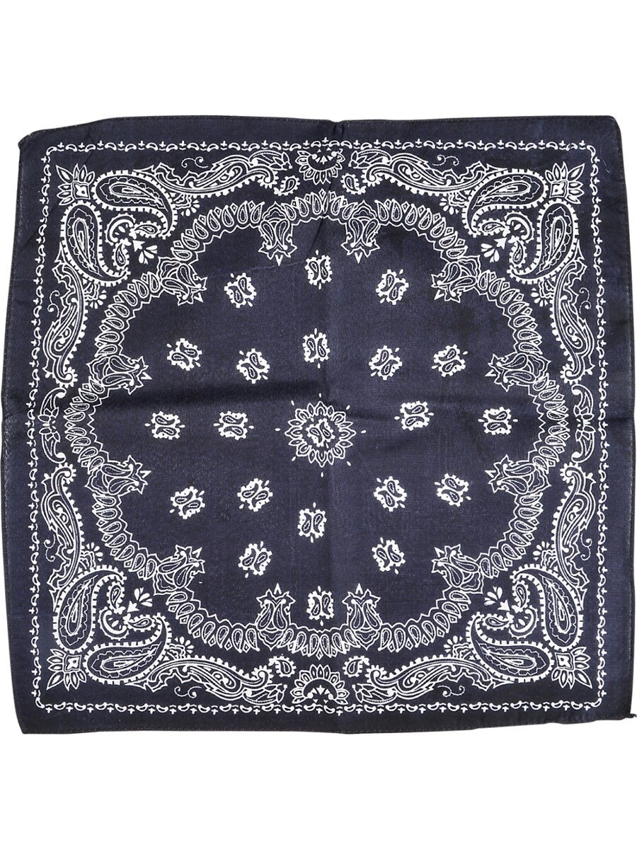 Blue Cowboy Cowgirl Costume 19" Bandana Head Scarf Costume Accessory