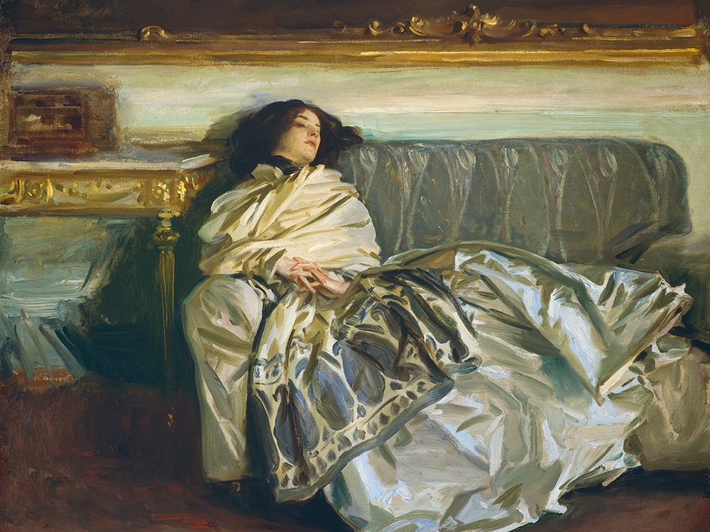 Nonchaloir Poster Print by John Singer Sargent # 55572