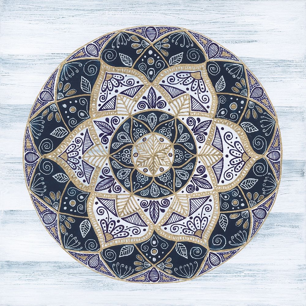 Coastal Mandala I Poster Print by Yvette St. Amant - Item # VARPDXPOD60698
