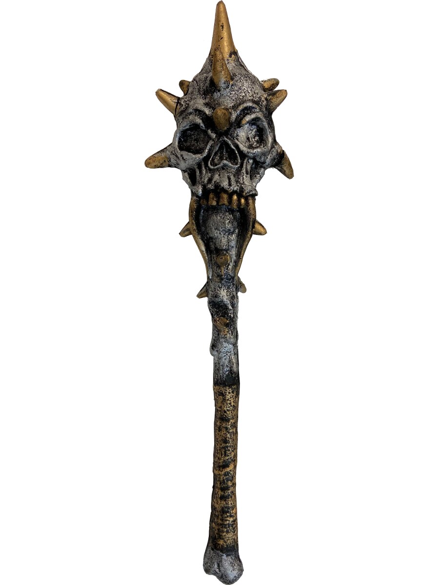Barbarian Adventurer Spiked Combat Mace Club Costume Accessory