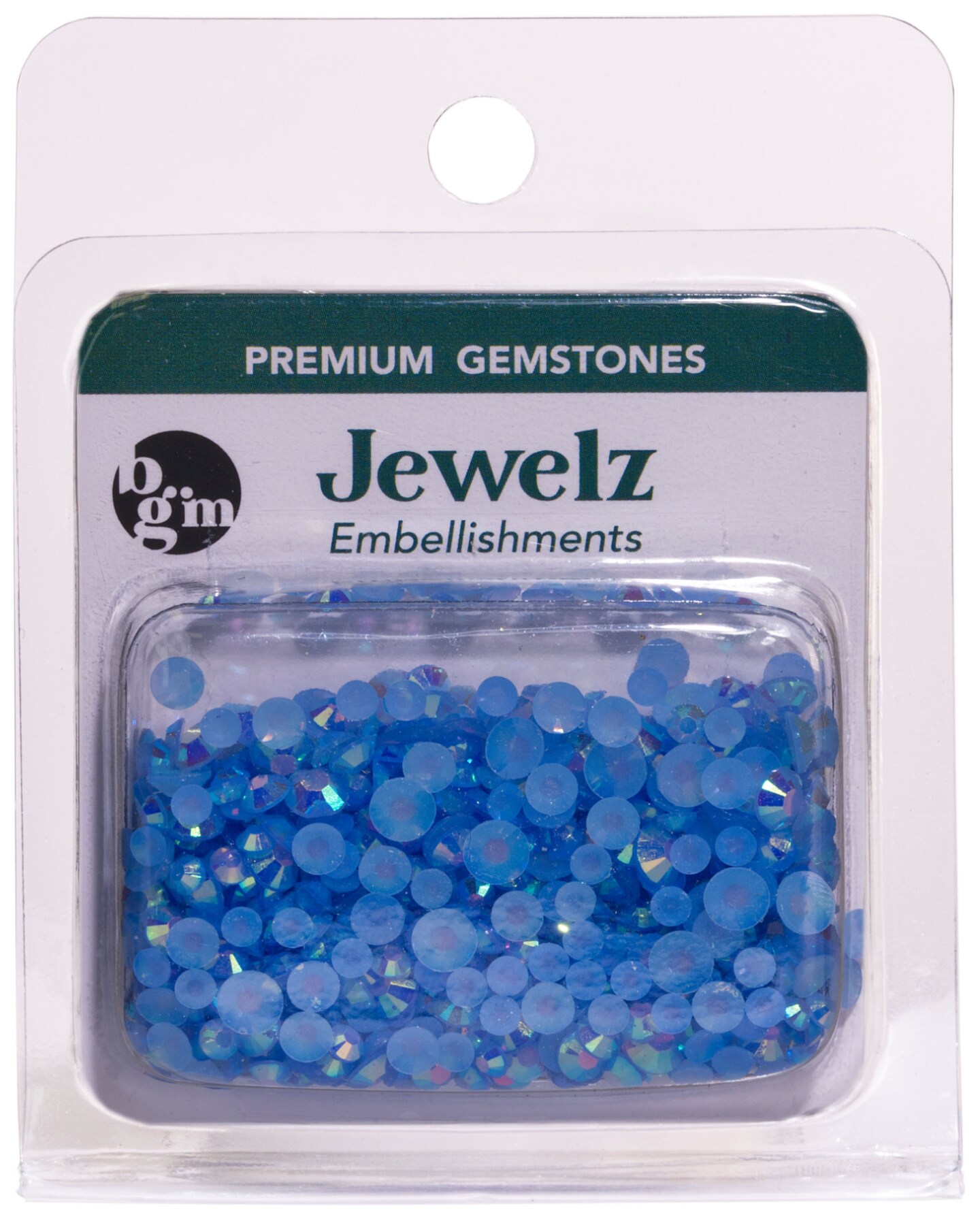 Buttons Galore Jewelz 8G-Light Sapphire