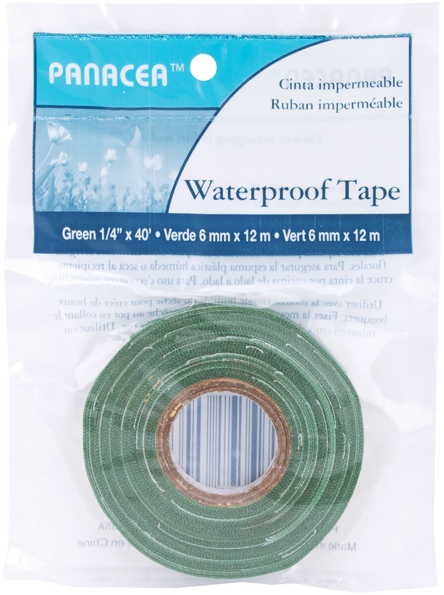 Green Waterproof Floral Tape, Florists Tape, Waterproof Tape