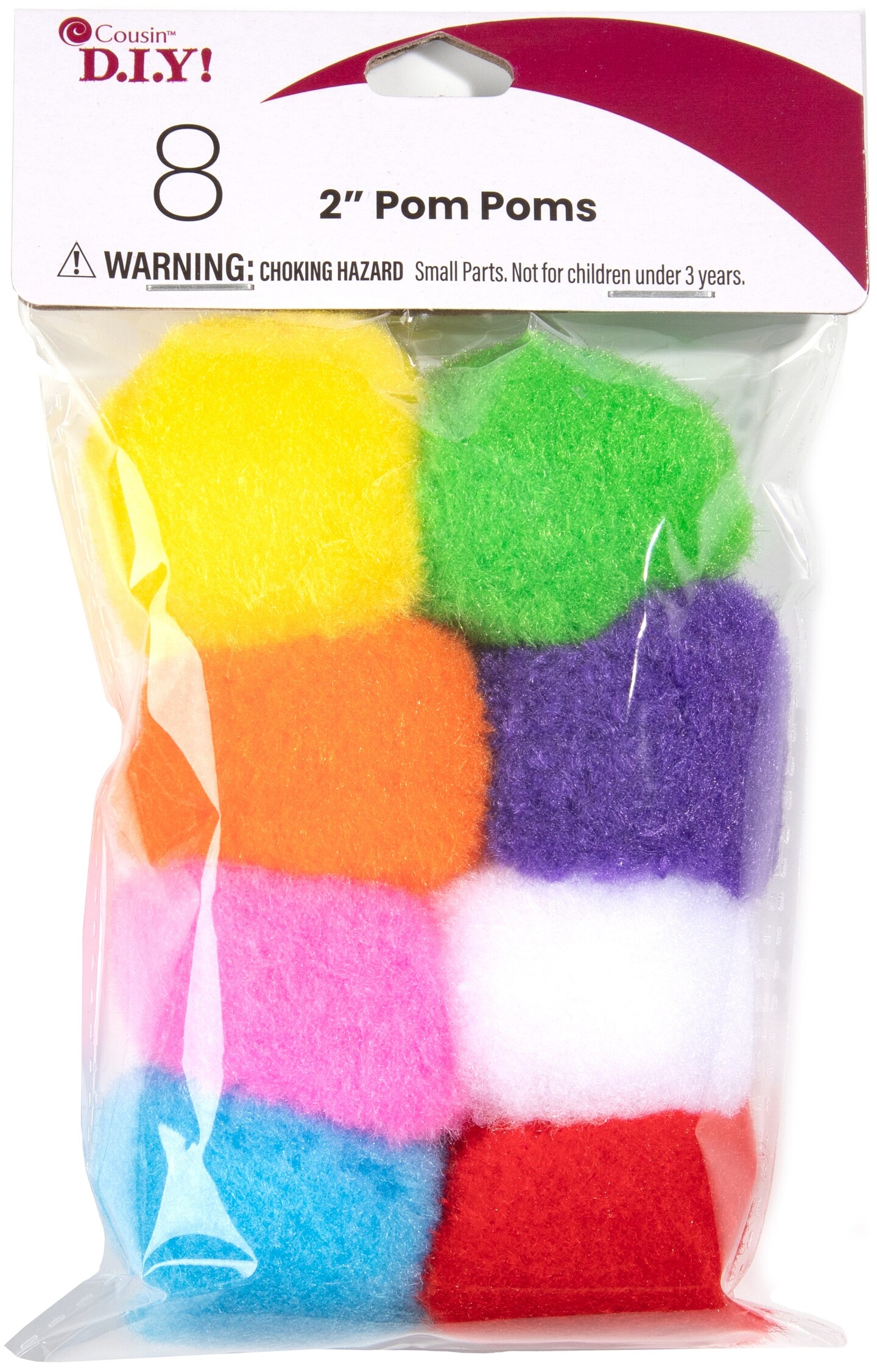 Pom Poms 2 8pkg Multi Colored Michaels 3514