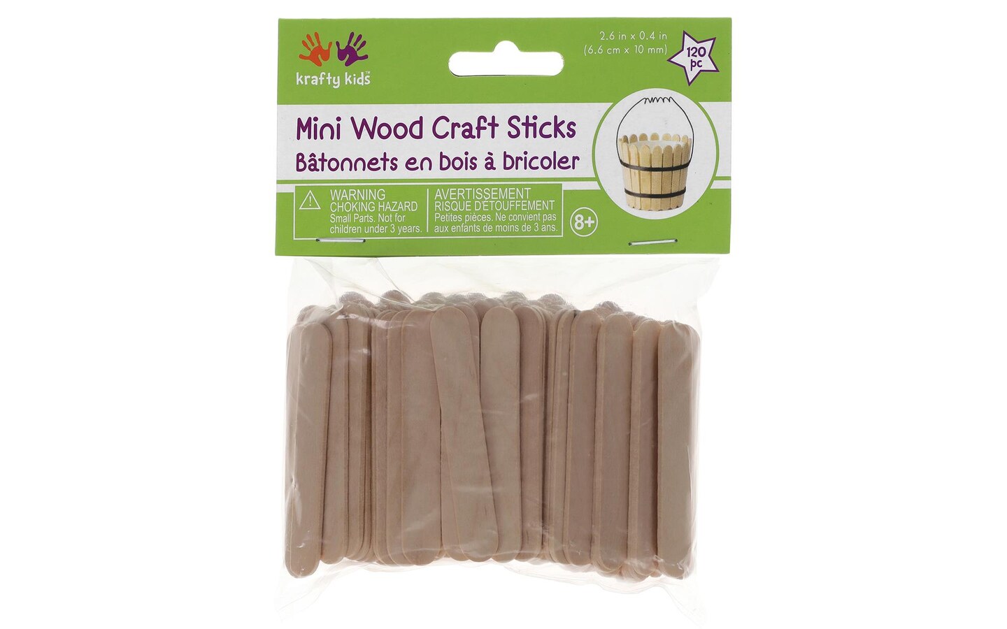 Kids Craft Mini Wood Craft Sticks