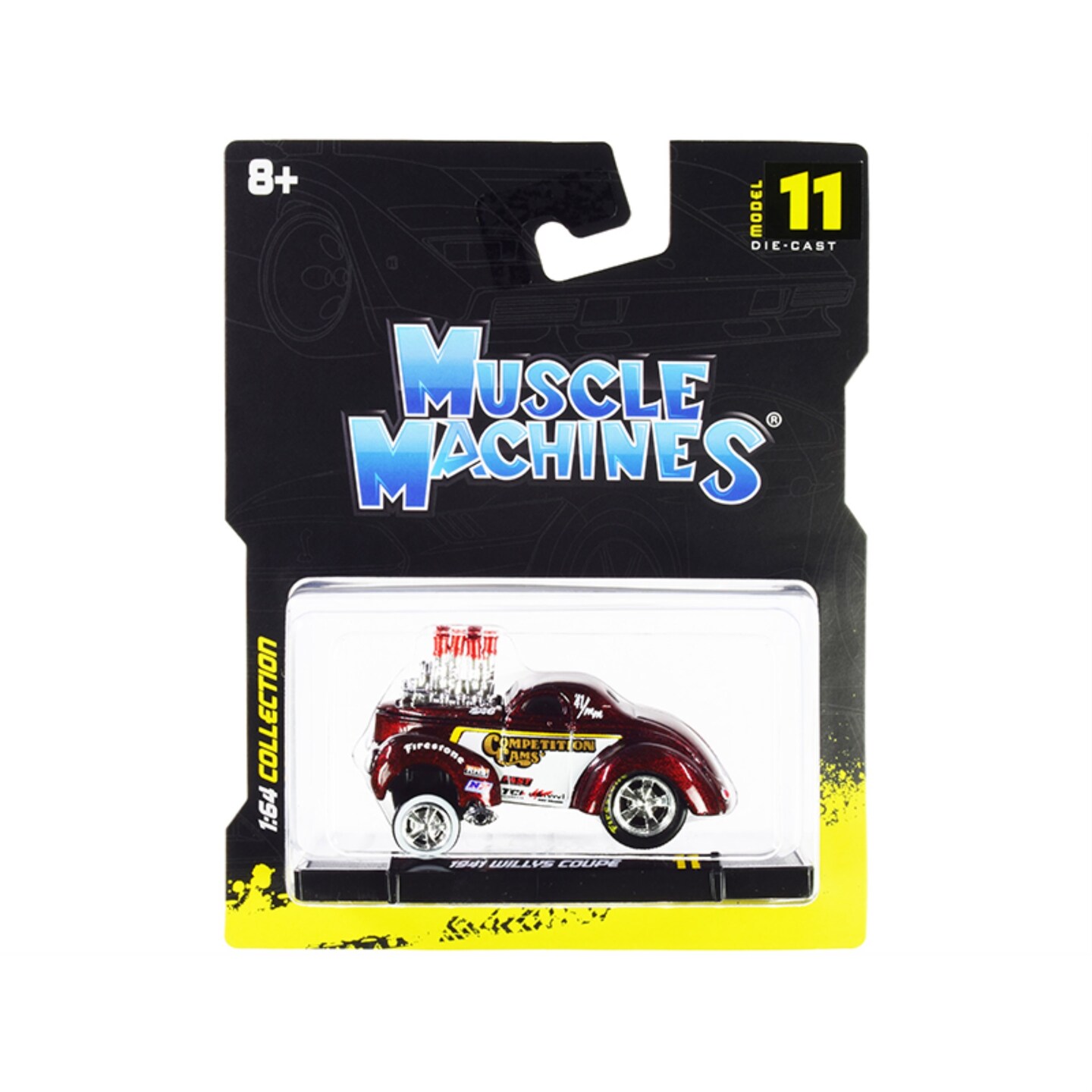1/64 マイスト 積載車 Willys Coupe 1941 Willys Coupe Gasser 