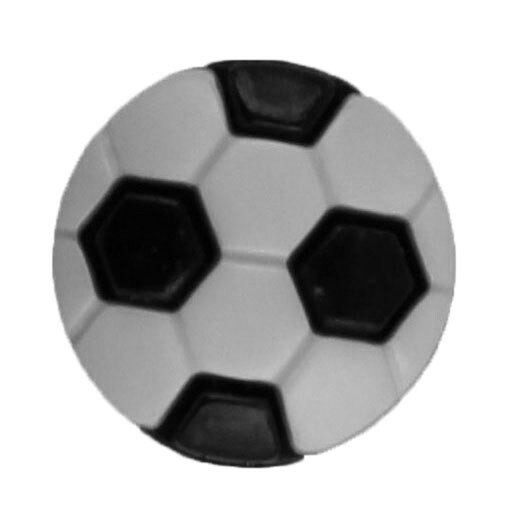 Buttons Galore and More Bulk Buttons - Soccer Ball - 100 Buttons