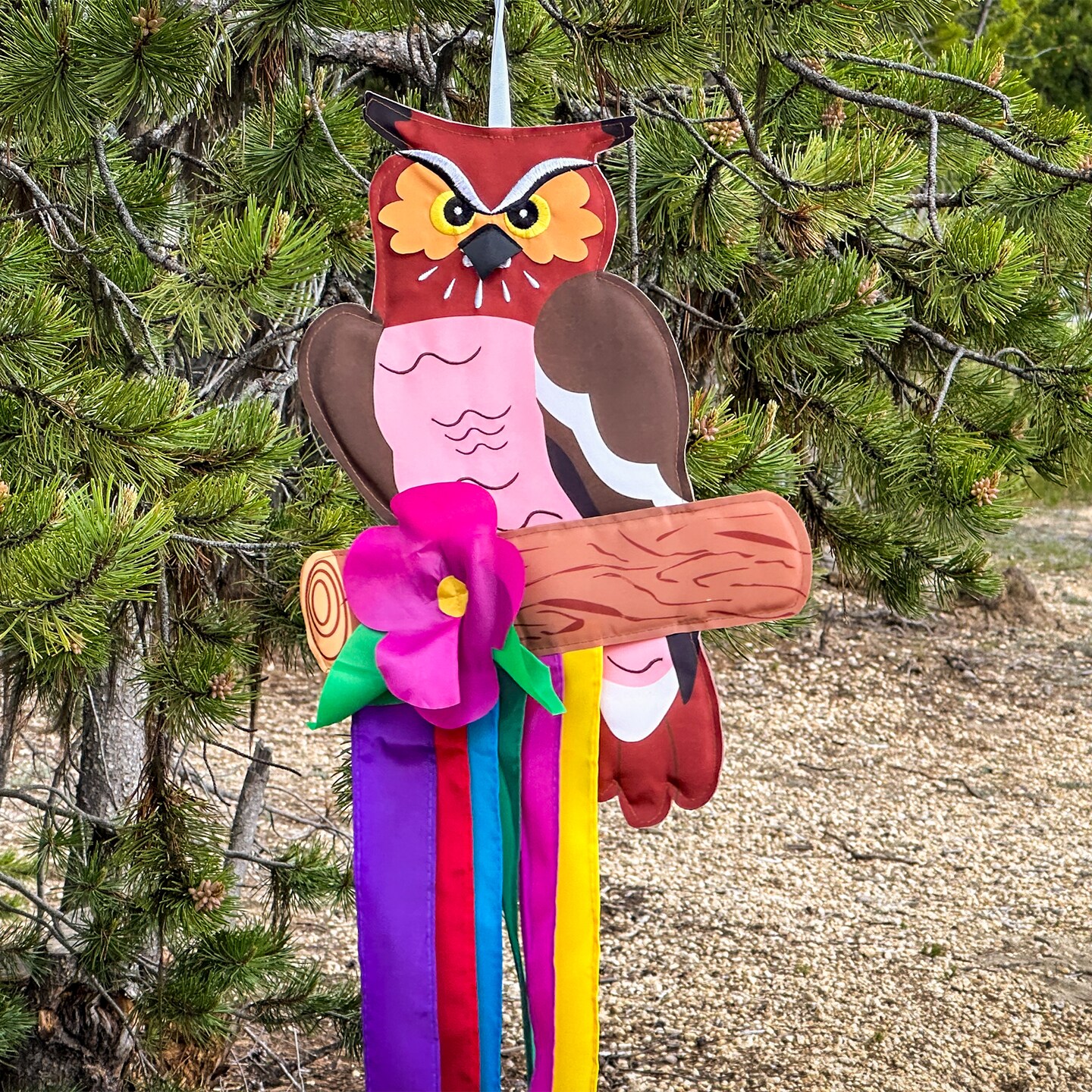 In the Breeze Woodland Owl Windtail