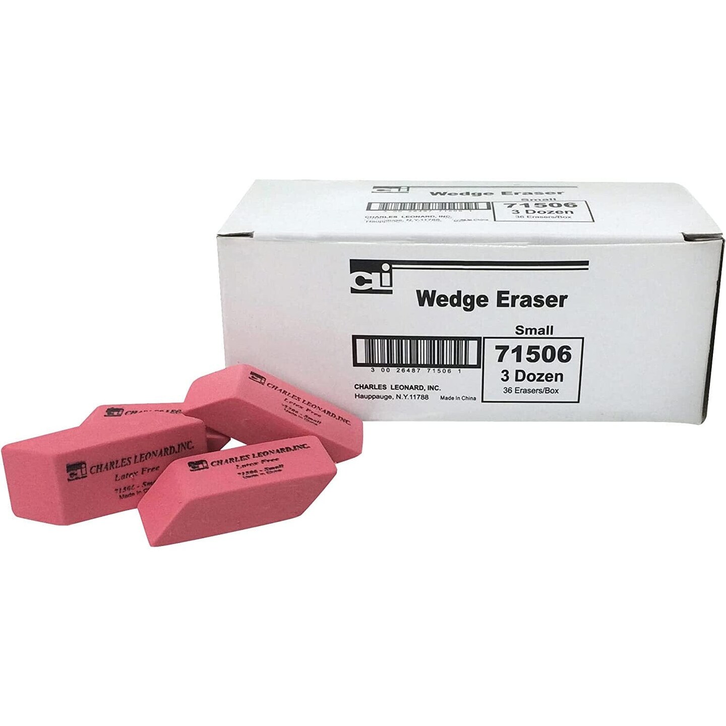 Eraser -Wedge Shape (12 Pack)
