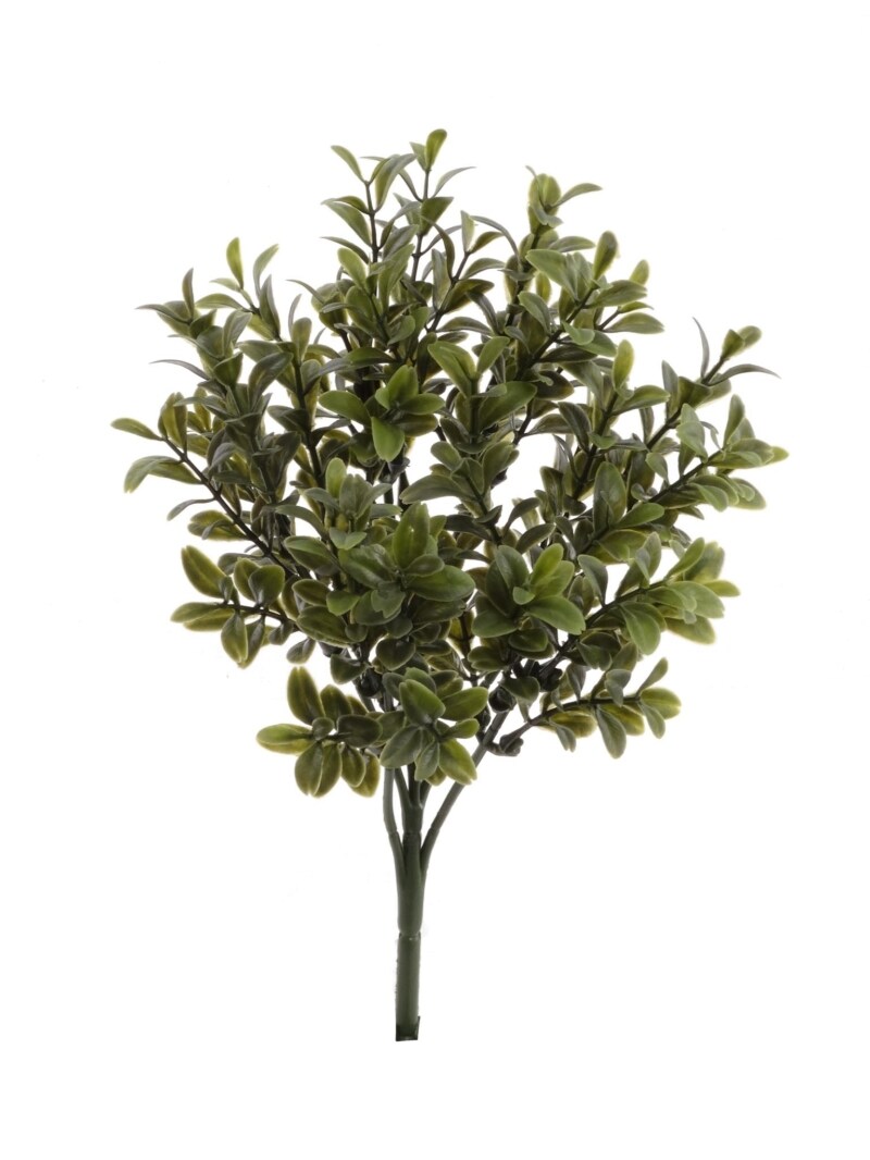 24-Pack: Real Touch Green Boxwood Pick with Lifelike Tips by Floral Home®