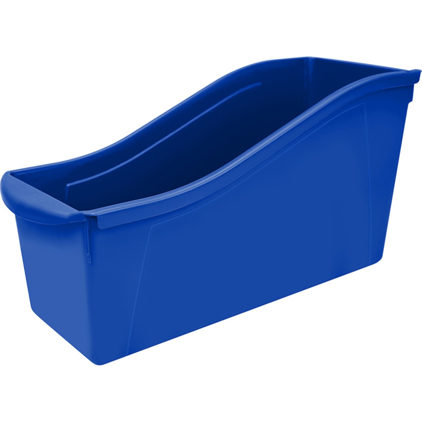 Large Book Bin, Blue Michaels