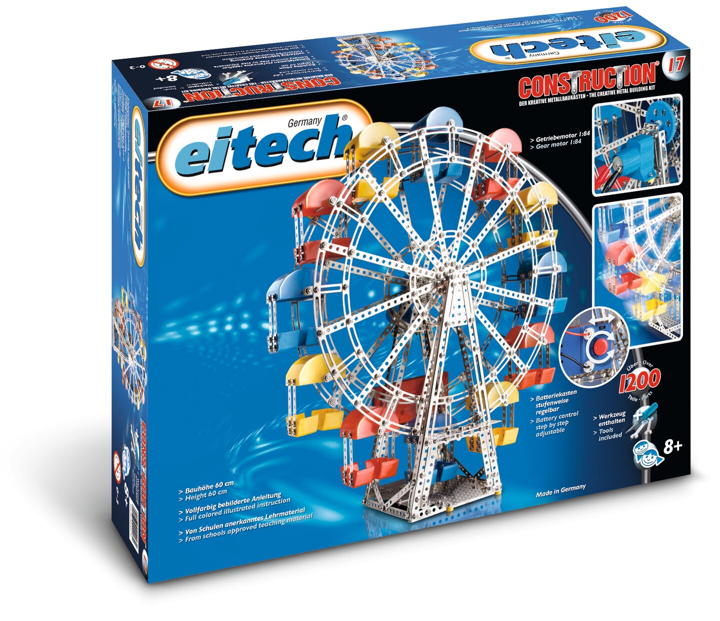 Ferris Wheel - Metal Construction Set - Case Pack 3