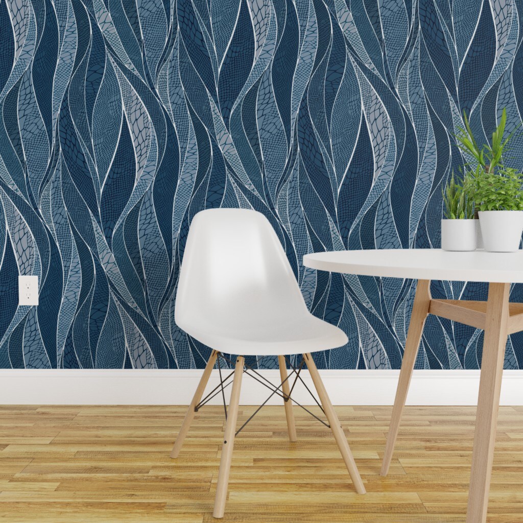 Removable Wallpaper Peel and Stick Great Wave Wallpaper  Etsy