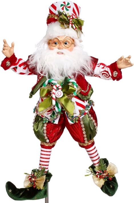 Mark Roberts Mark Roberts Christmas Candy Cane Elf  Figurine, Medium - 19.5&#x22;