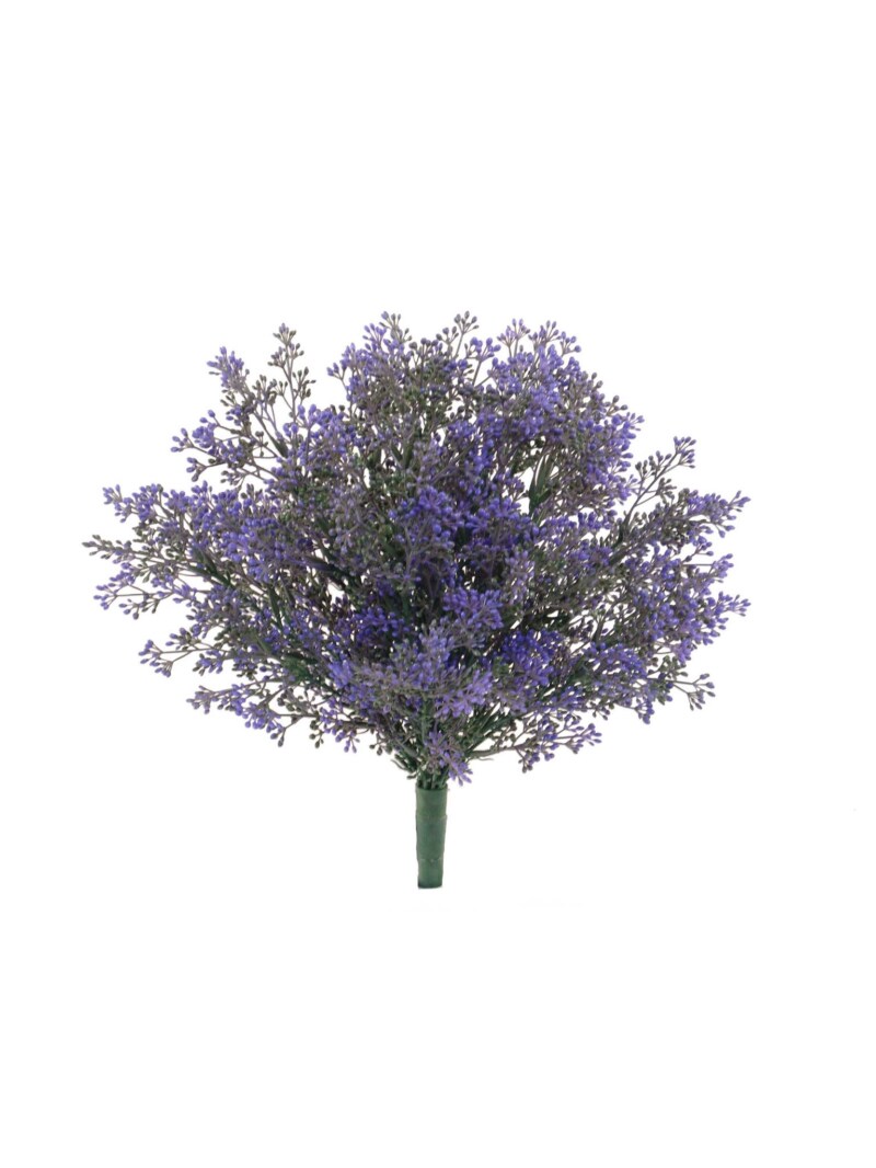 Set of 24 Artificial Boxwood Flower Bush 14.5Inch Purple Indoor