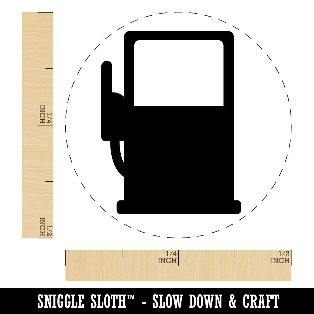 Gas Station Pump Rubber Stamp for Stamping Crafting Planners Michaels