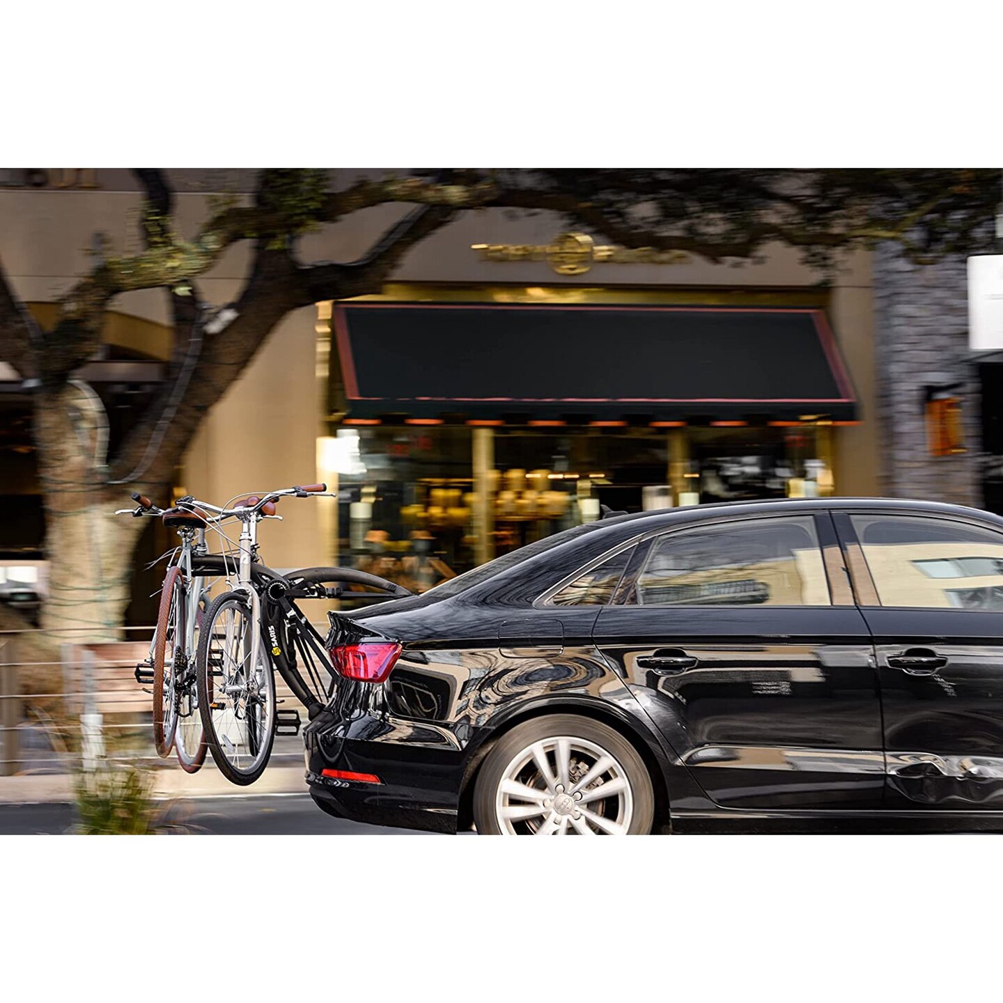 Saris Bones Trunk Bike Rack Mount, Bike Rack for Car and SUV, 2 Bikes