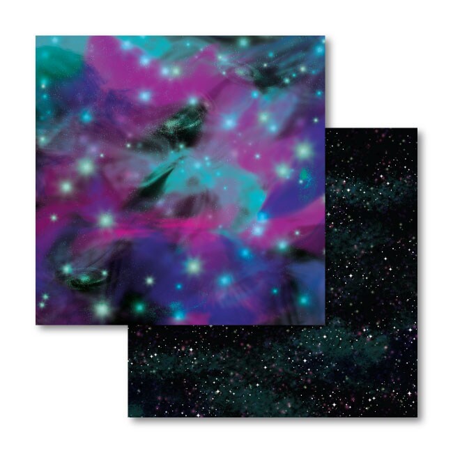 Cricut Patterned Transfer Sheets, Galaxy Print Infusible Ink